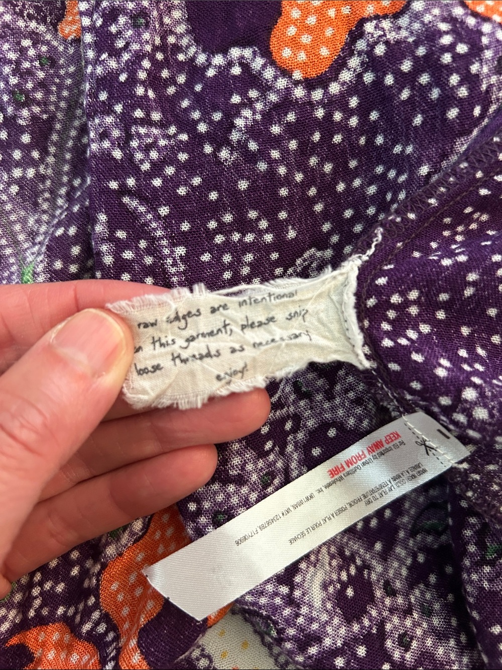 Free People One Bali Nights rare boho purple Floral Maxi Dress XS - Picture 13 of 15